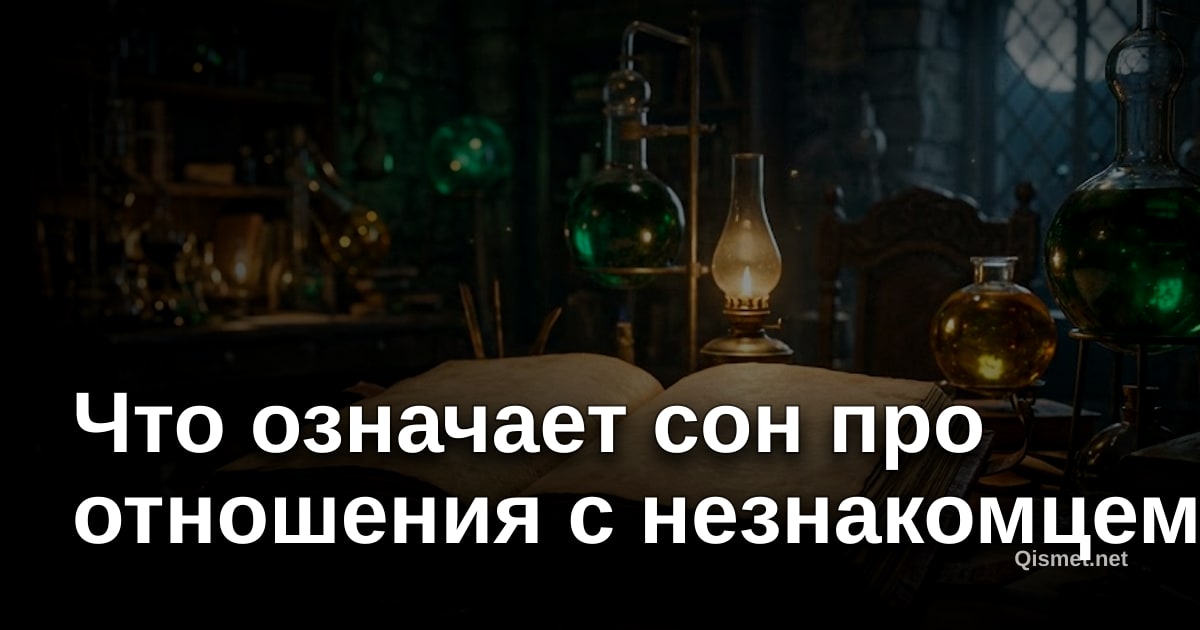 Что означает сон про отношения с незнакомцем?