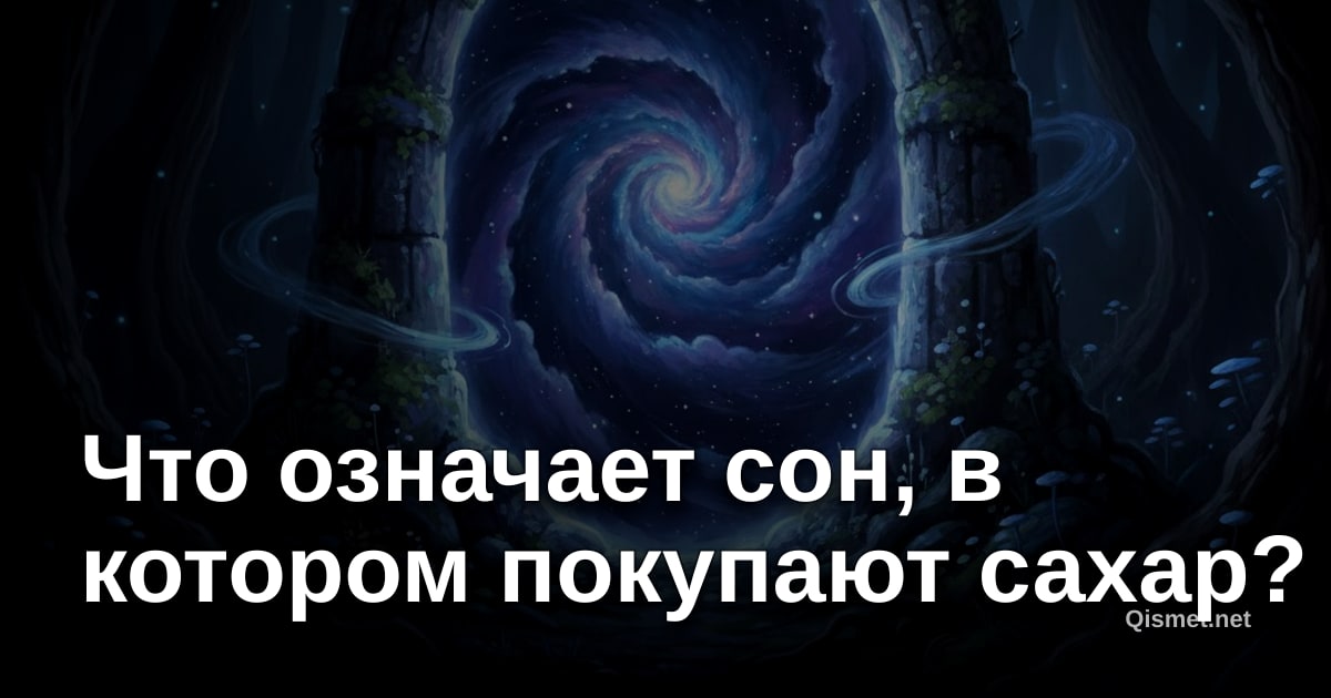 Что означает сон, в котором покупают сахар?