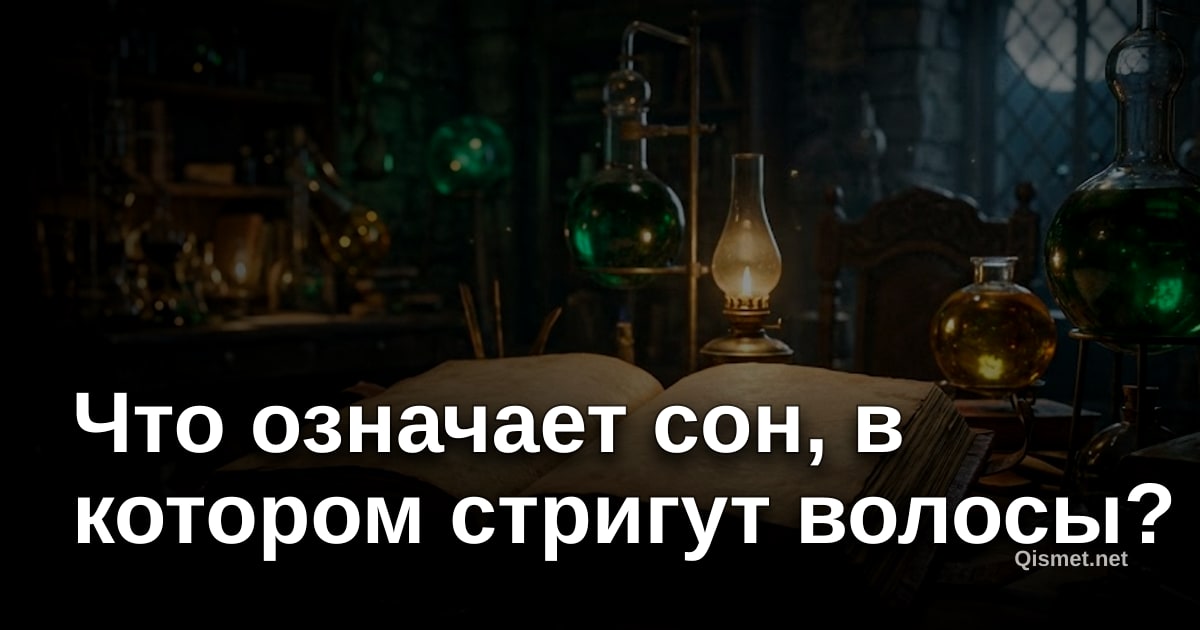 Что означает сон, в котором стригут волосы?