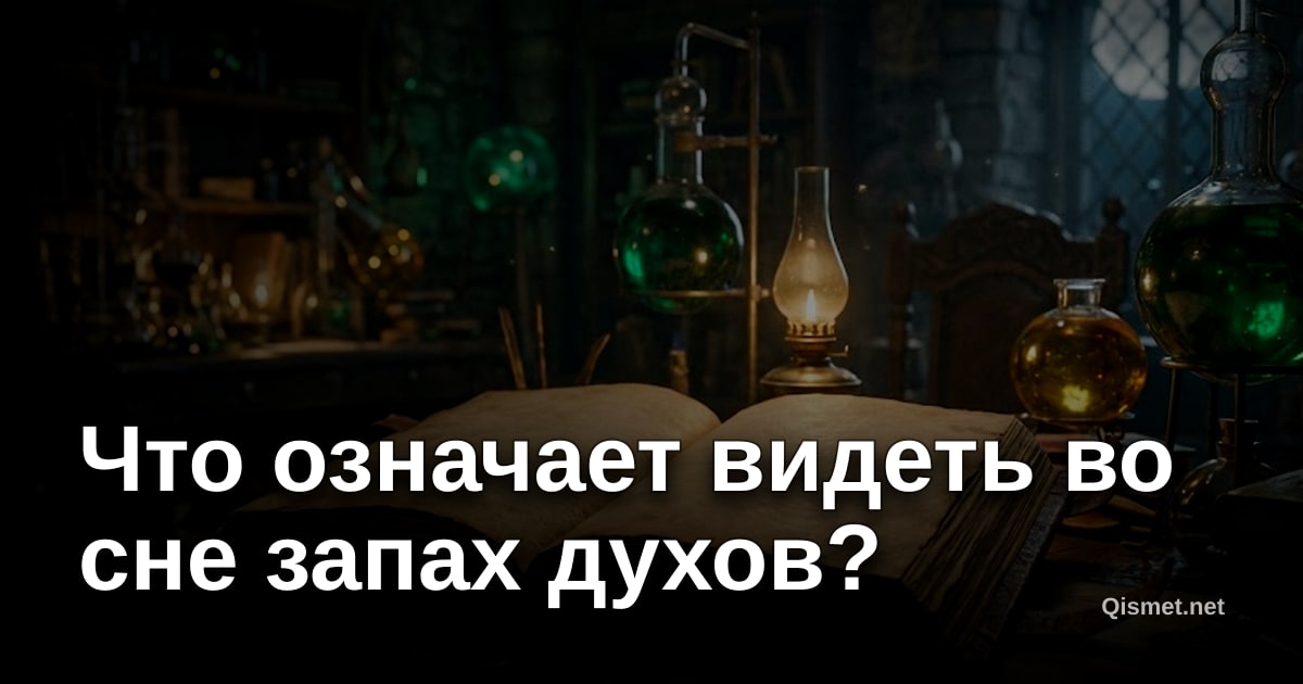Что означает видеть во сне запах духов?