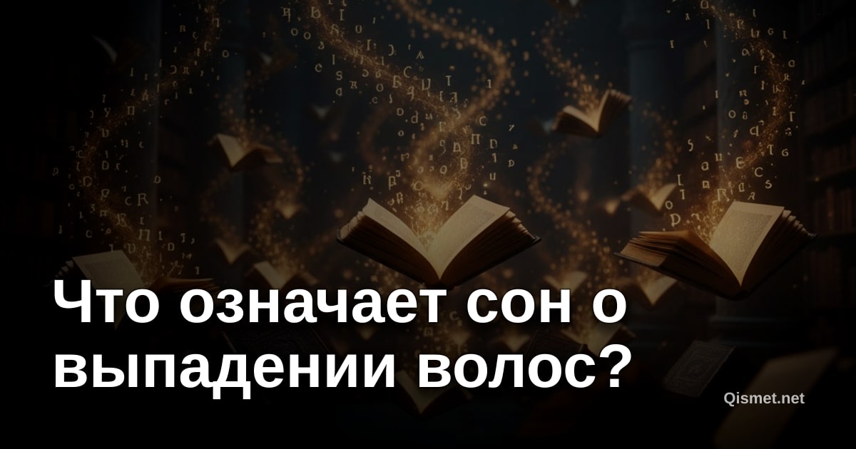 Что означает сон о выпадении волос?
