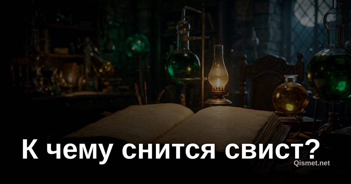 К чему снится свист?