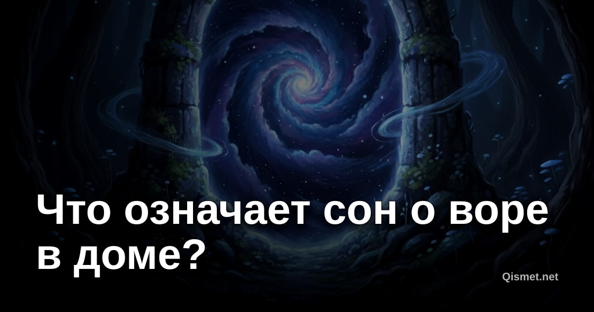 Что означает сон о воре в доме?