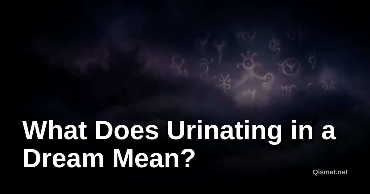 What Does Urinating in a Dream Mean?
