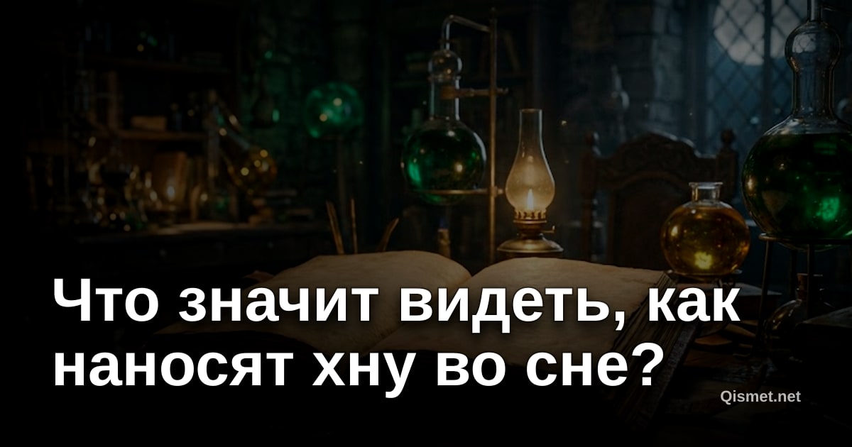 Что значит видеть, как наносят хну во сне?