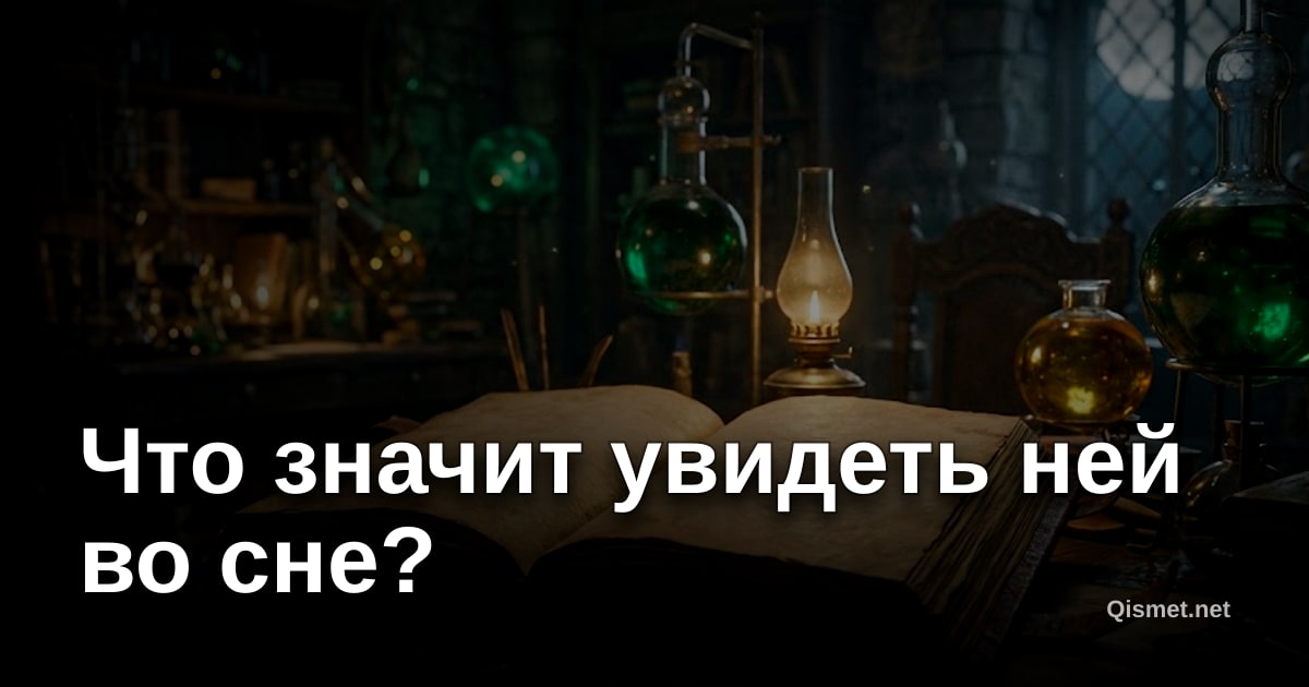 Что значит увидеть ней во сне?