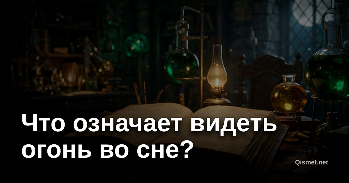 Что означает видеть огонь во сне?
