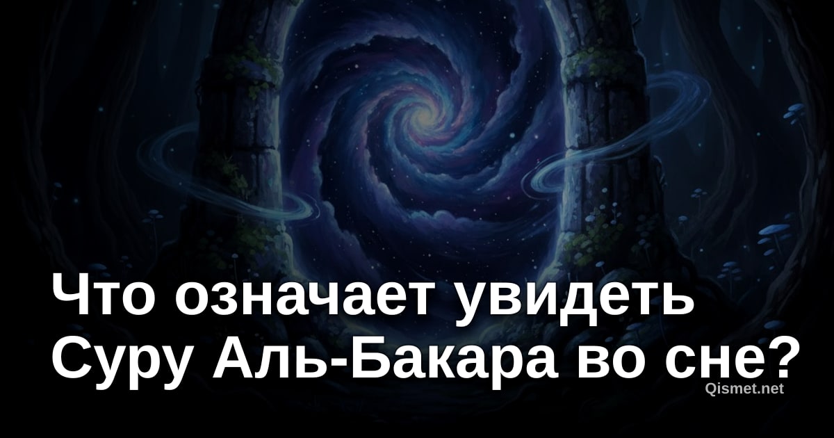 Что означает увидеть Суру Аль-Бакара во сне?