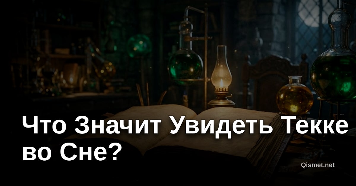 Что Значит Увидеть Текке во Сне?