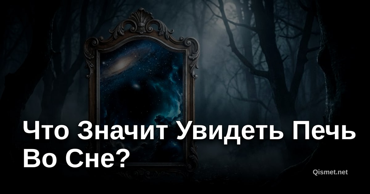 Что Значит Увидеть Печь Во Сне?