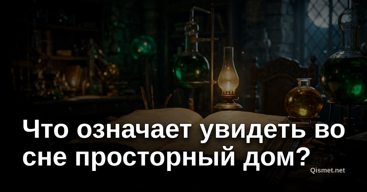 Что означает увидеть во сне просторный дом?
