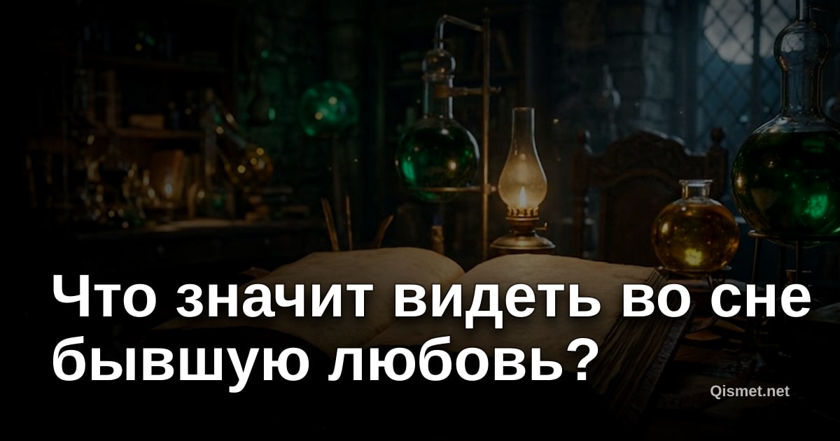 Что значит видеть во сне бывшую любовь?
