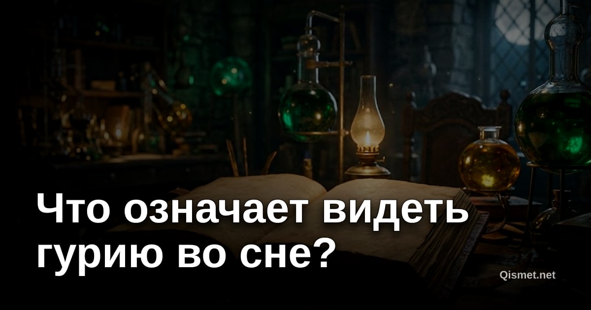 Что означает видеть гурию во сне?