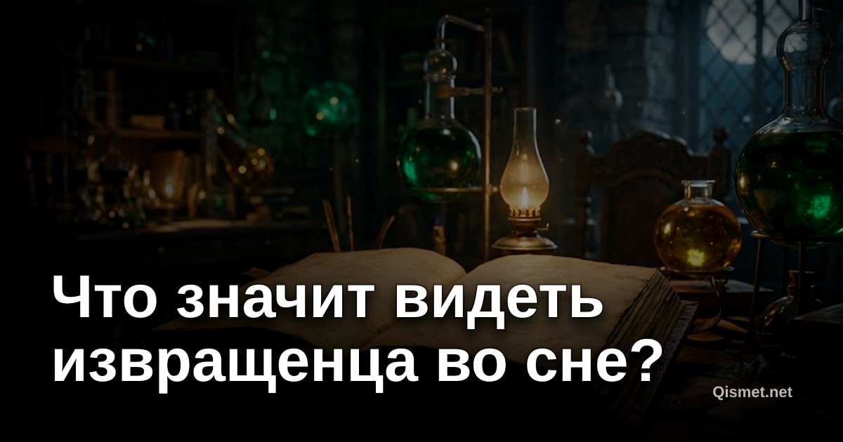 Что значит видеть извращенца во сне?