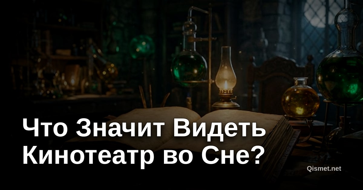Что Значит Видеть Кинотеатр во Сне?