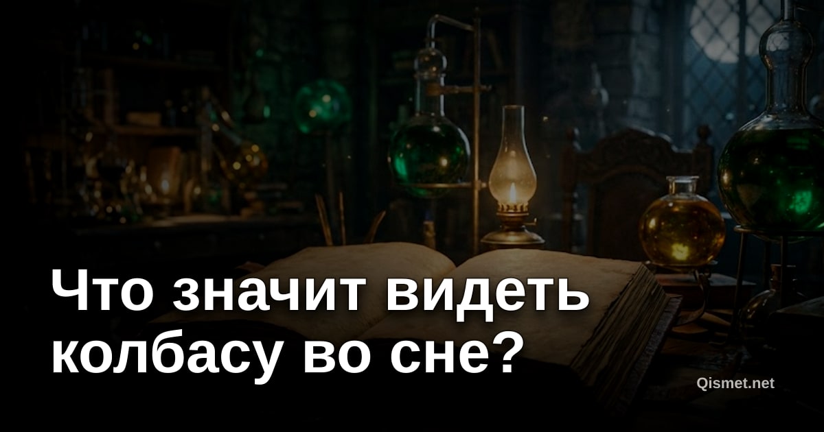 Что значит видеть колбасу во сне?