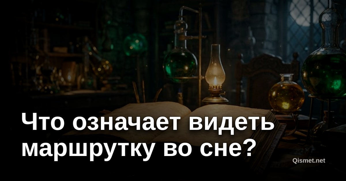 Что означает видеть маршрутку во сне?