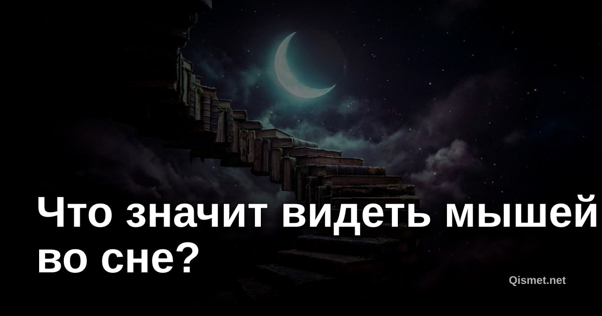 Что значит видеть мышей во сне?