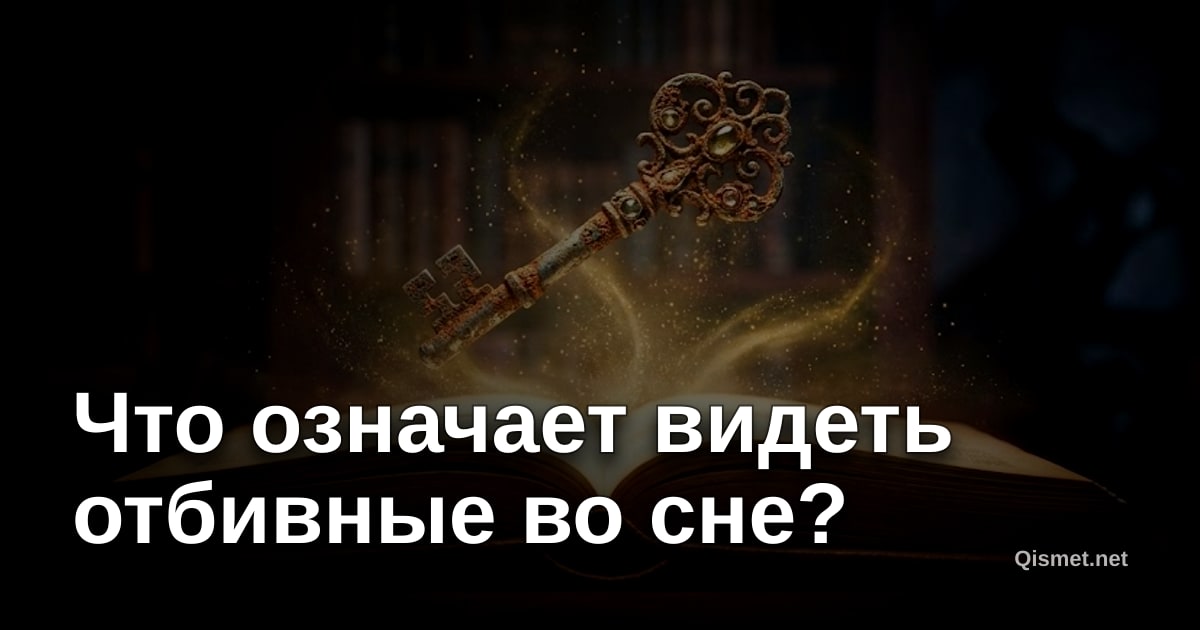 Что означает видеть отбивные во сне?