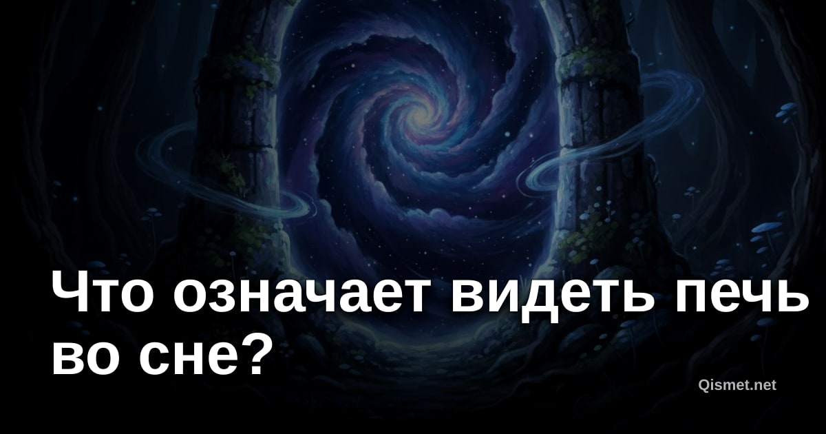 Что означает видеть печь во сне?