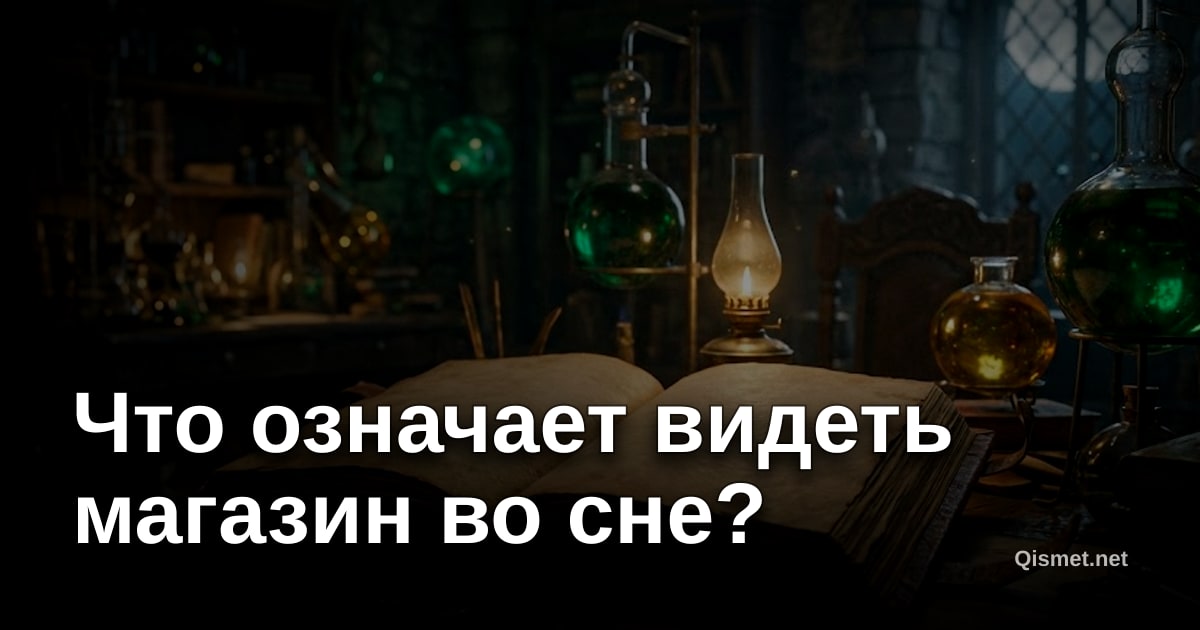 Что означает видеть магазин во сне?