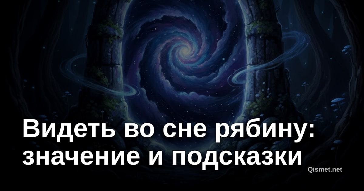 Видеть во сне рябину: значение и подсказки