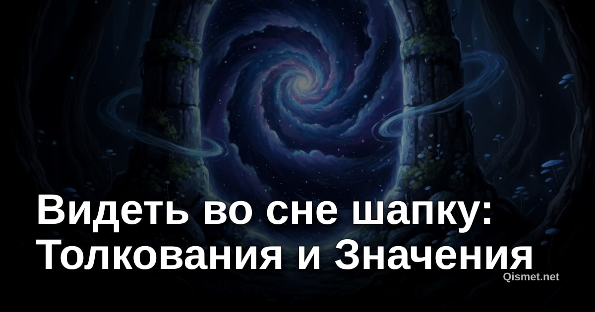 Видеть во сне шапку: Толкования и Значения