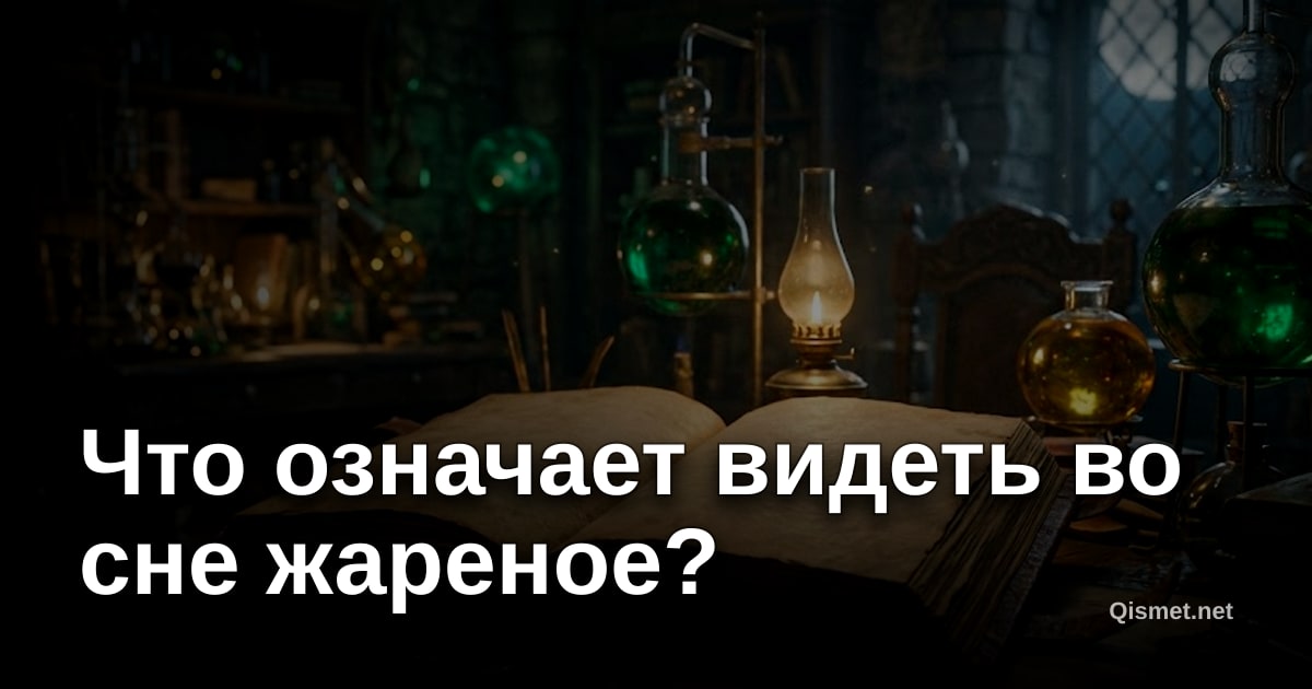Что означает видеть во сне жареное?