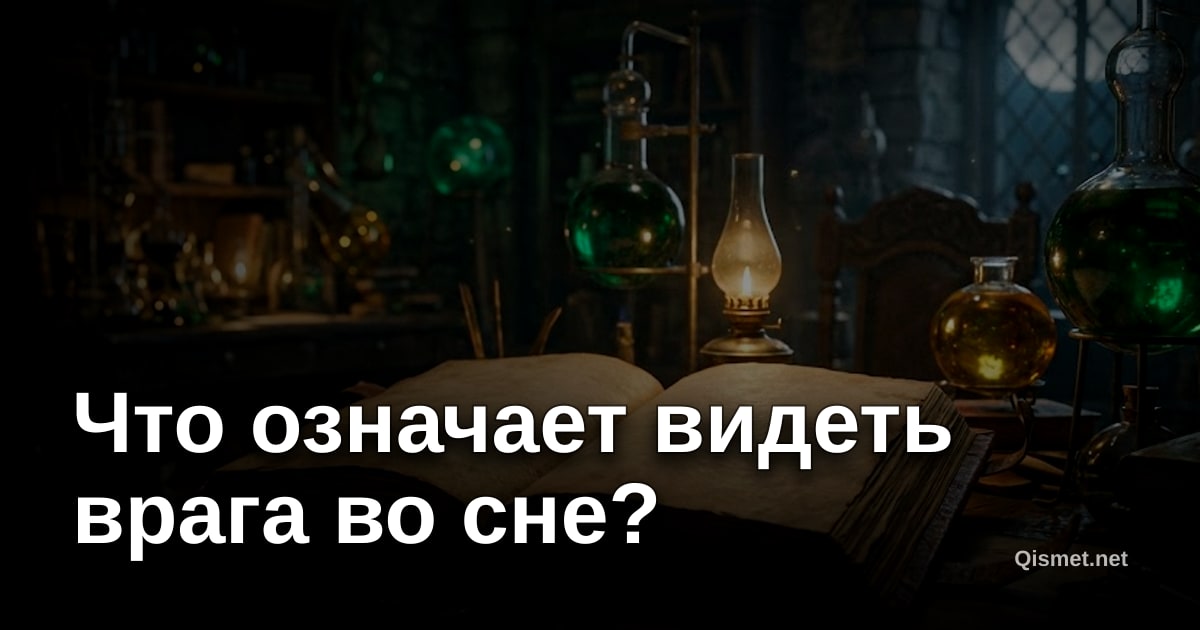 Что означает видеть врага во сне?