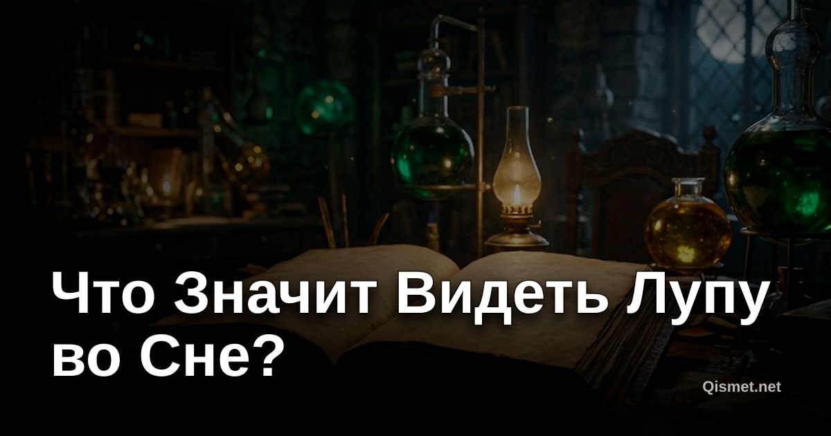 Что Значит Видеть Лупу во Сне?
